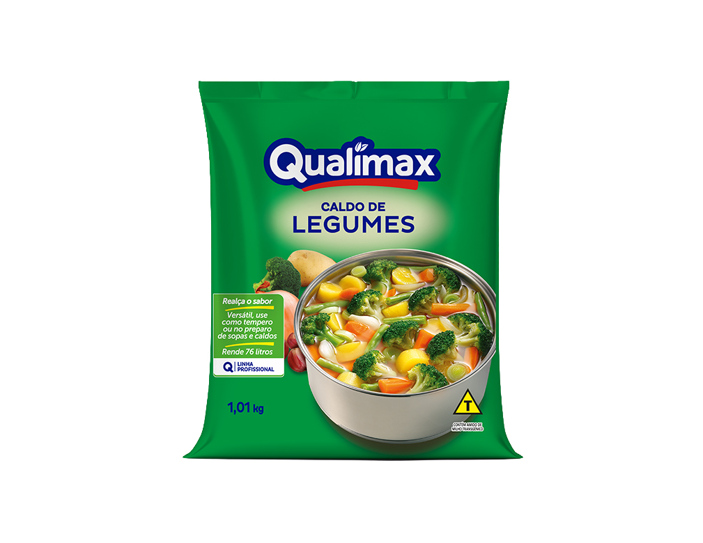 CALDO DE LEGUMES QUALIMAX 1,01 KG (CX 10 PCT)